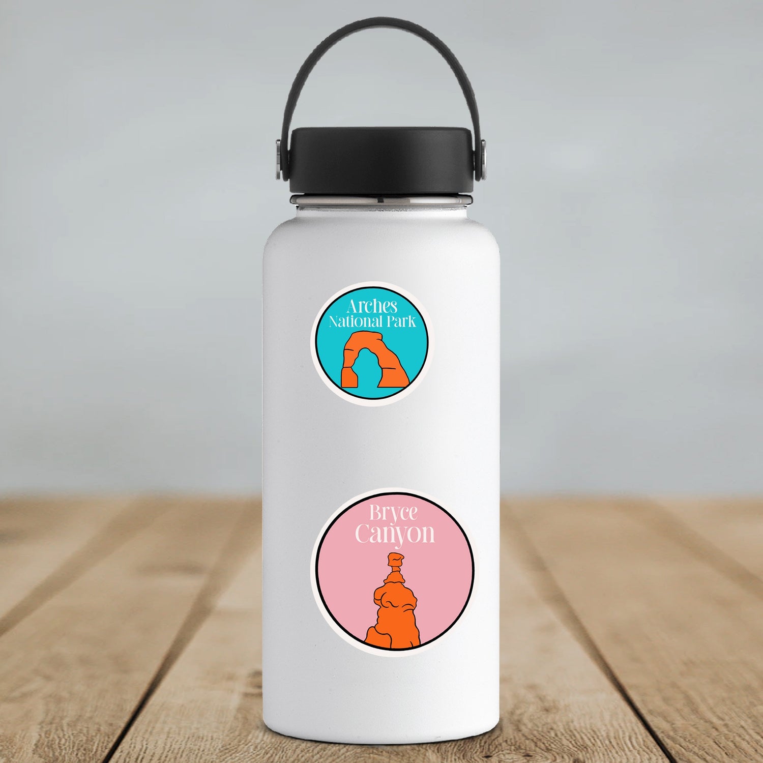 Travel Stickers for Nature & City Adventures | 17 Mile