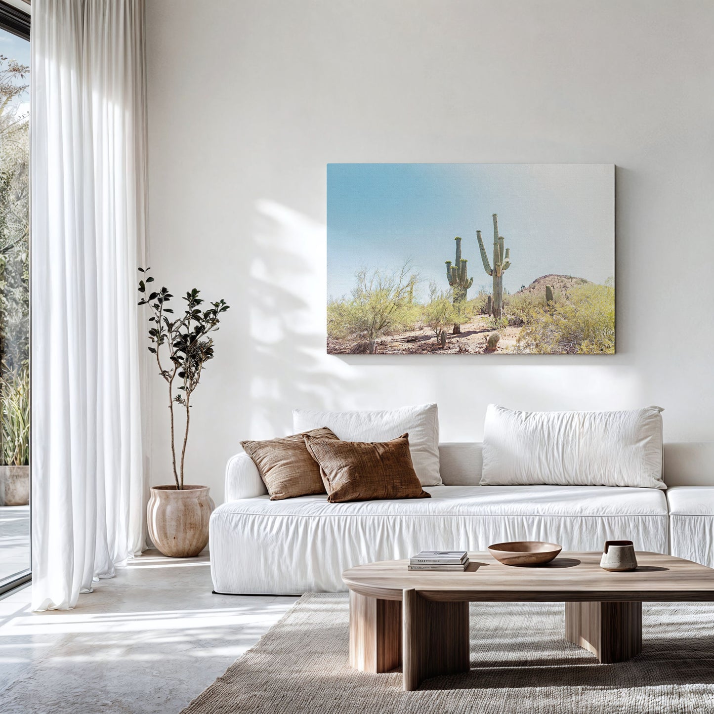 Desert Landscape Cactus Print