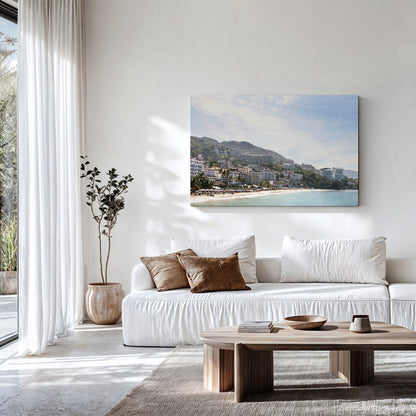 Puerto Vallarta Canvas | Puerto Vallarta Coast Art | 17 Mile