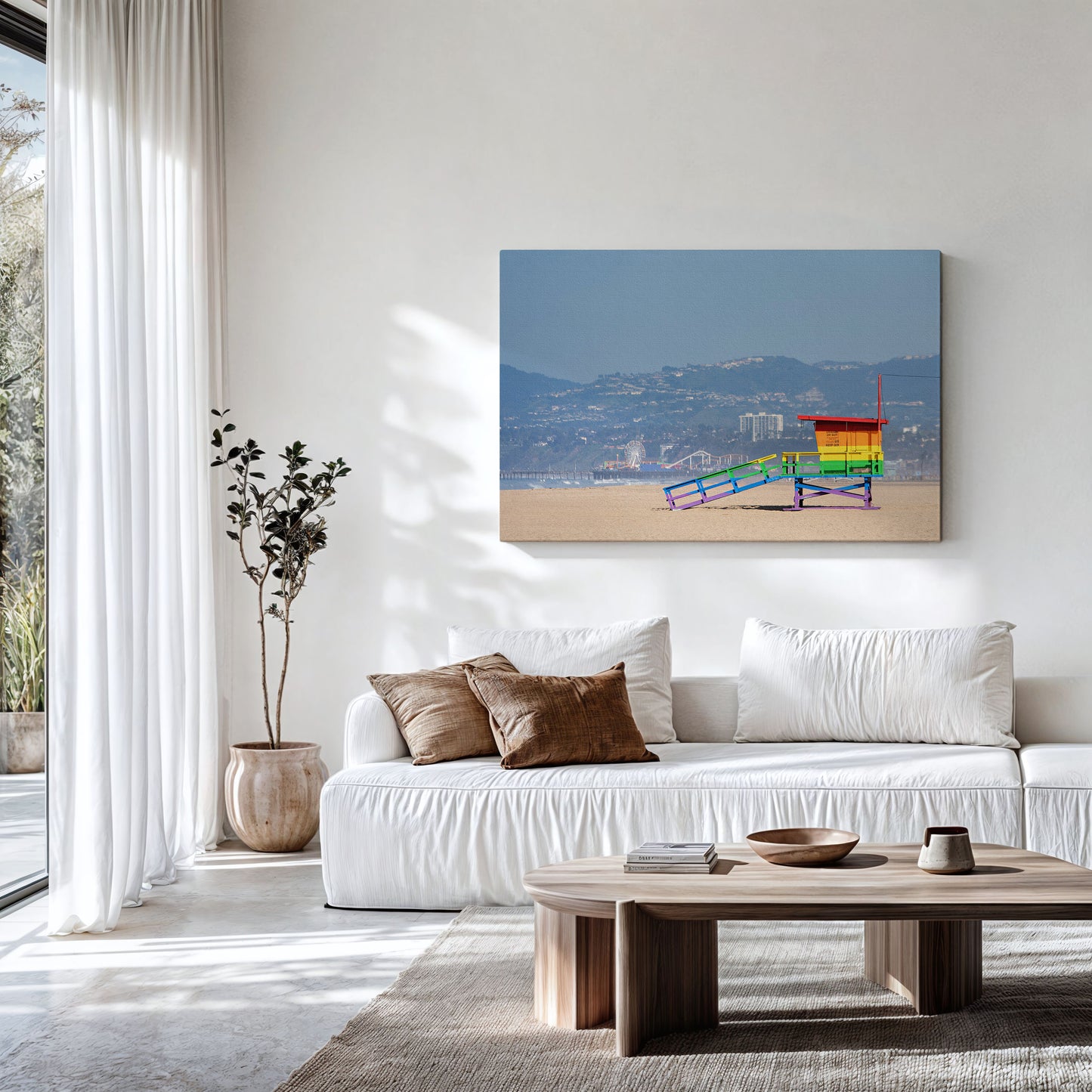 Lifeguard Tower Canvas | Lifeguard Tower Print | 17 Mile