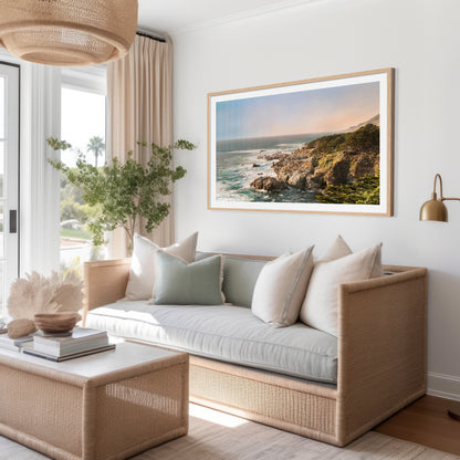 California Ocean Print | California Ocean Canvas | 17 Mile