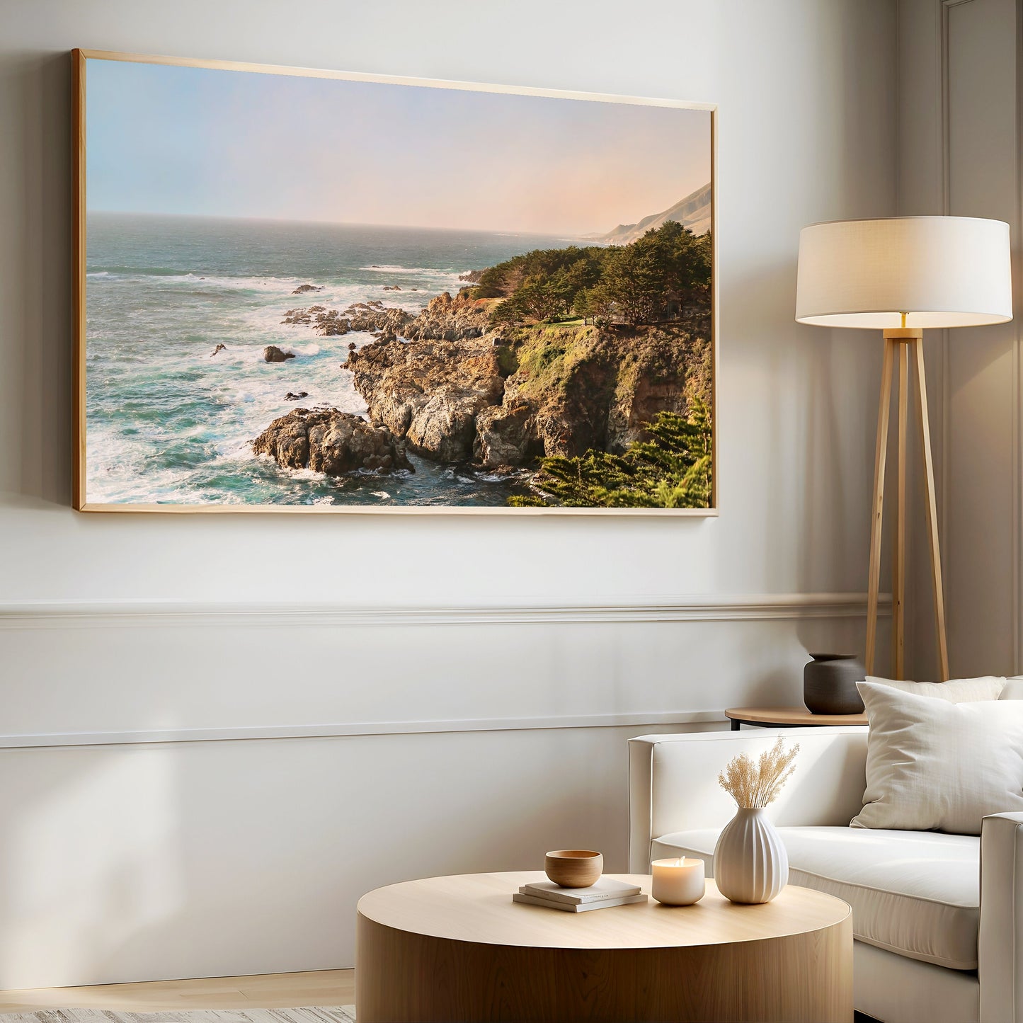 California Ocean Print | California Ocean Canvas | 17 Mile