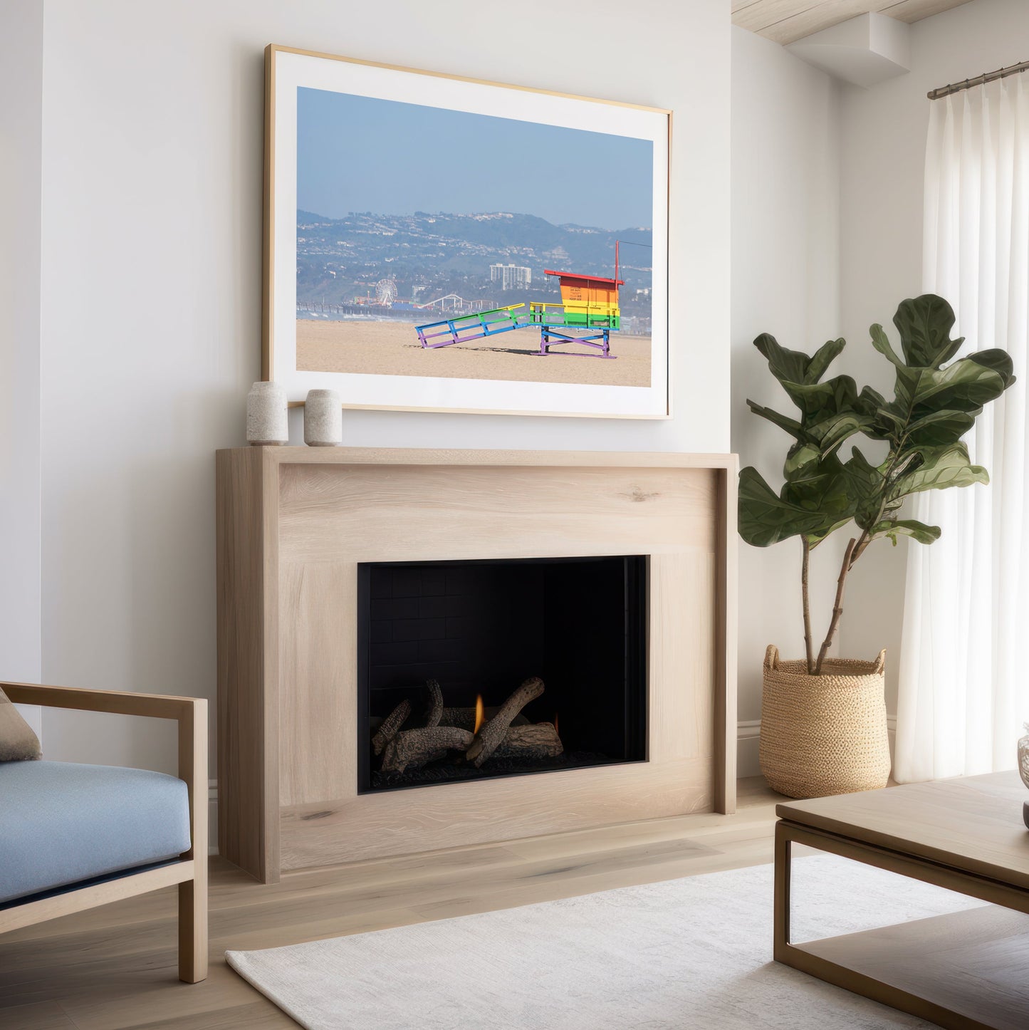 Lifeguard Tower Canvas | Lifeguard Tower Print | 17 Mile