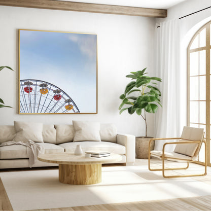 Ferris Wheel Canvas | Ferris Wheel Print | 17 Mile