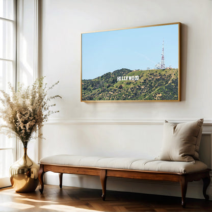 Hollywood Sign Print | Hollywood Sign Canvas | 17 Mile