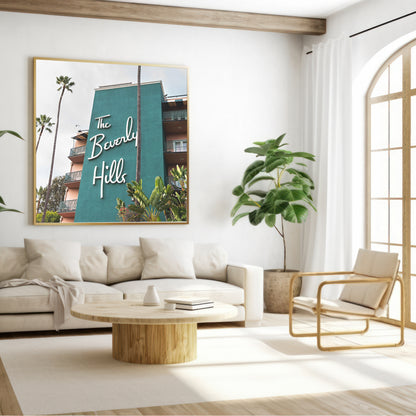 Beverly Hills Print | Beverly Hills Canvas | 17 Mile