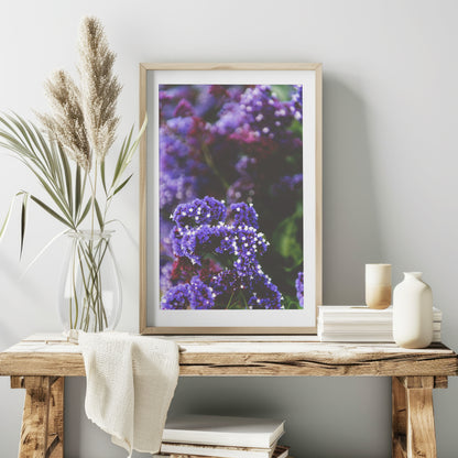 Purple Wildflower Print | Purple Wildflower Canvas | 17 Mile