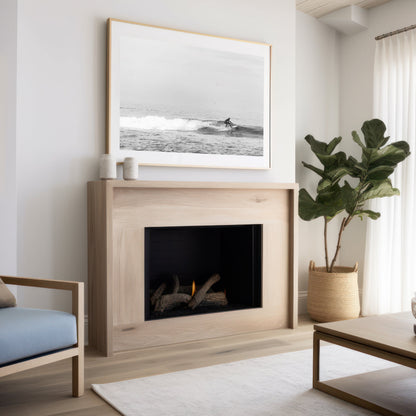 Monochrome Surf Canvas | Monochrome Surf Print | 17 Mile