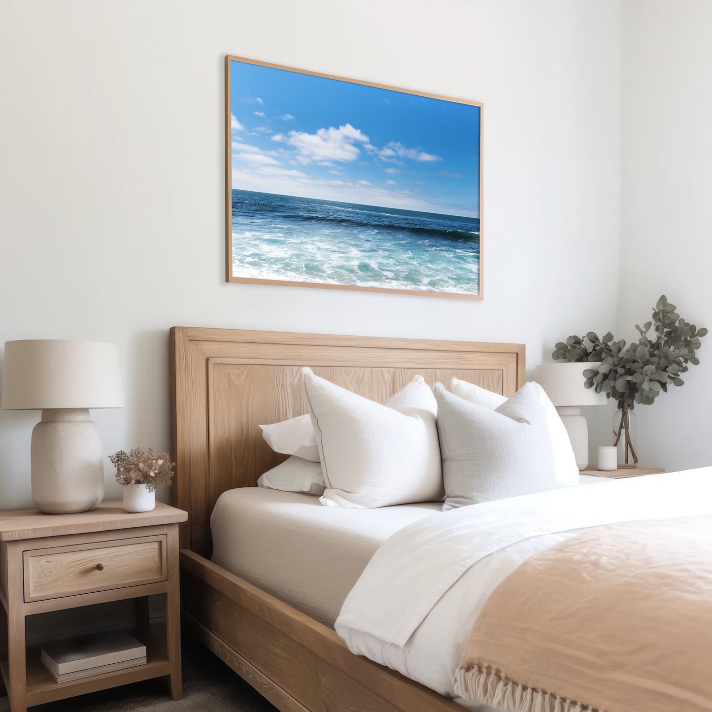 Blue Ocean Canvas | Blue Ocean Print | 17 Mile