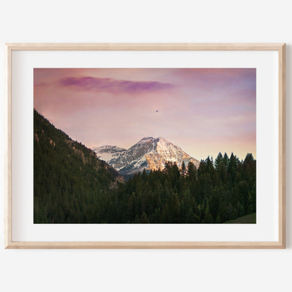 Mt. Timpanogos Mountain Canvas | Mt. Timpanogos Mountain Print | 17 Mile
