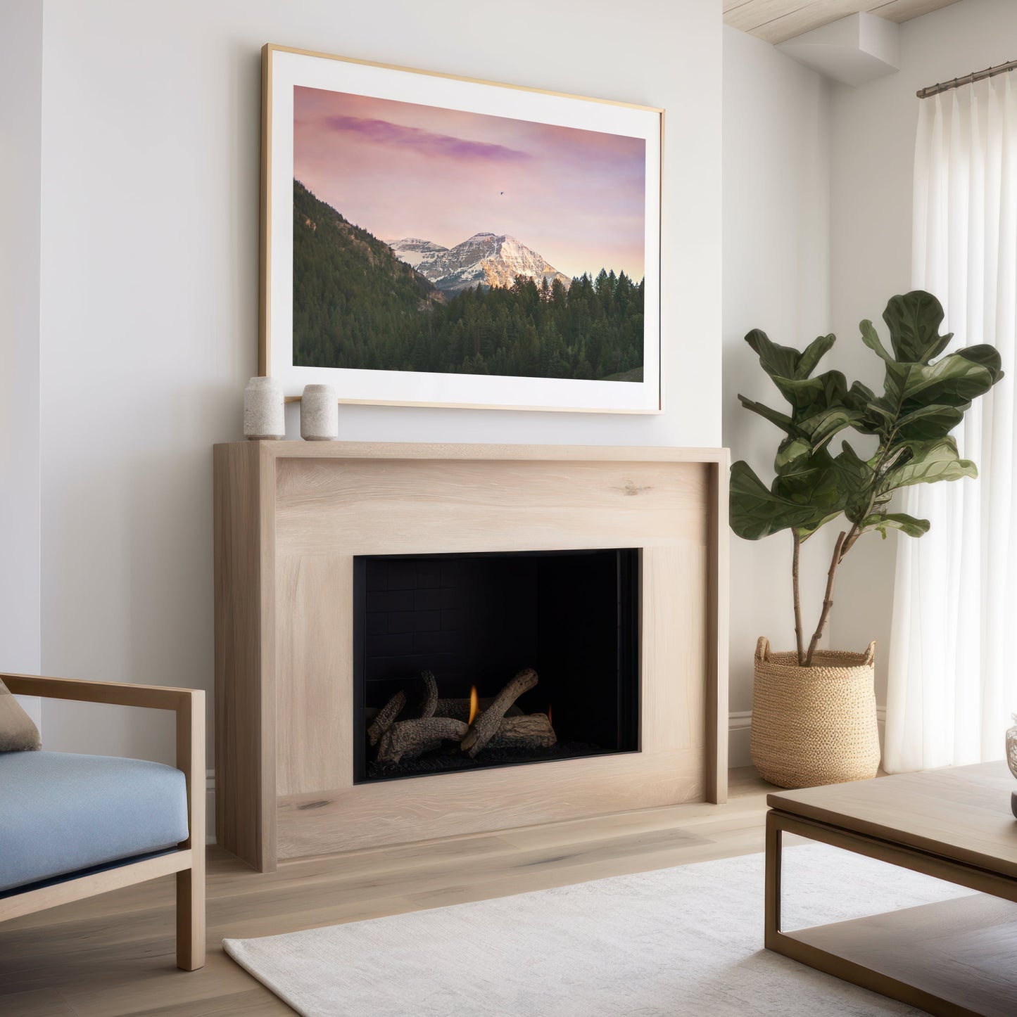 Mt. Timpanogos Mountain Canvas | Mt. Timpanogos Mountain Print | 17 Mile