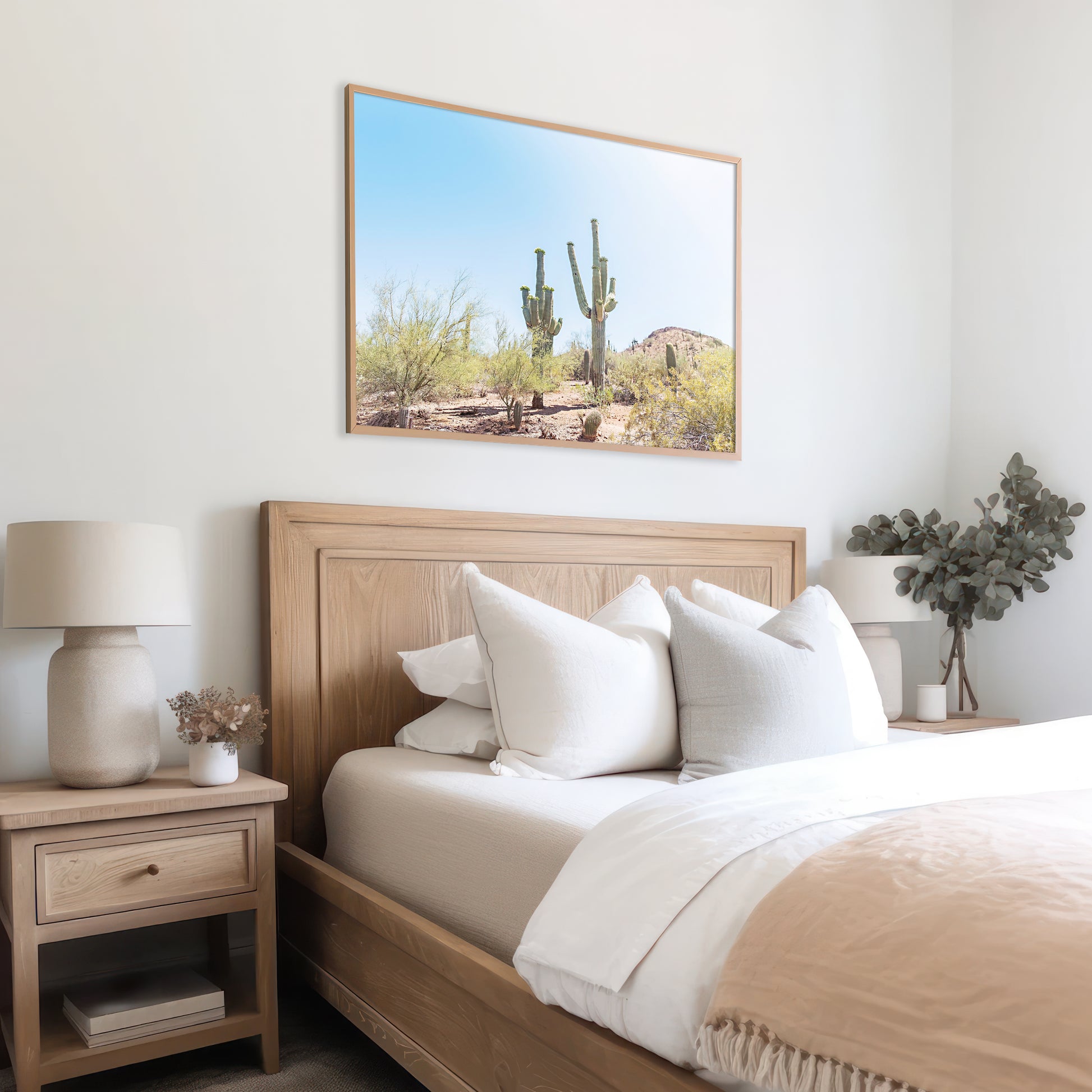 Desert Landscape Print | Wall Decor Canvas | 17 Mile