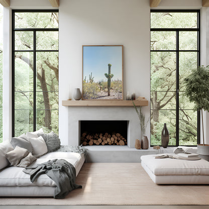 Saguaro Cactus Print | Saguaro Cactus Canvas | 17 Mile
