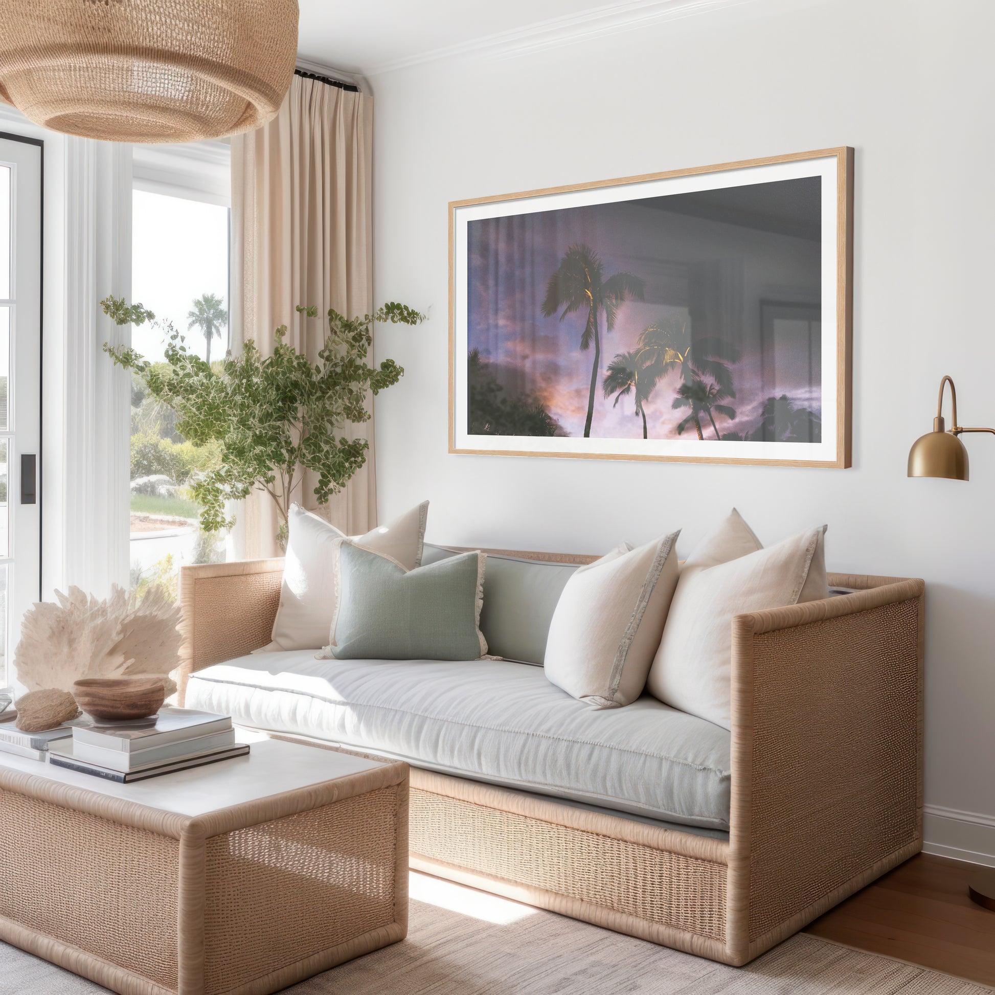 Swaying Palms Canvas | Wall Art Canvas | 17 Mile