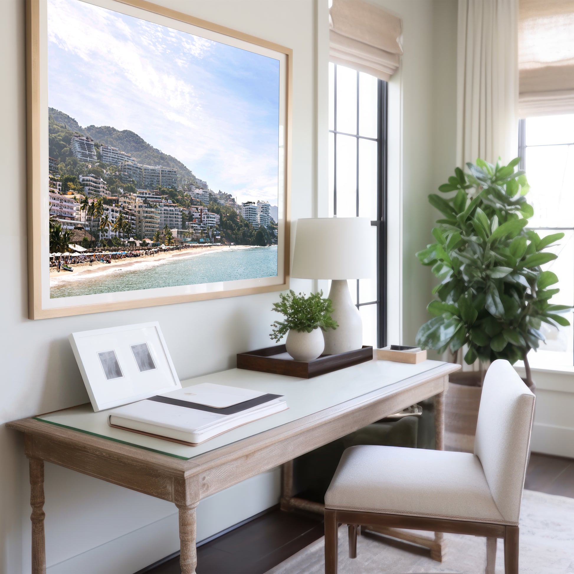 Puerto Vallarta Canvas | Puerto Vallarta Coast Art | 17 Mile