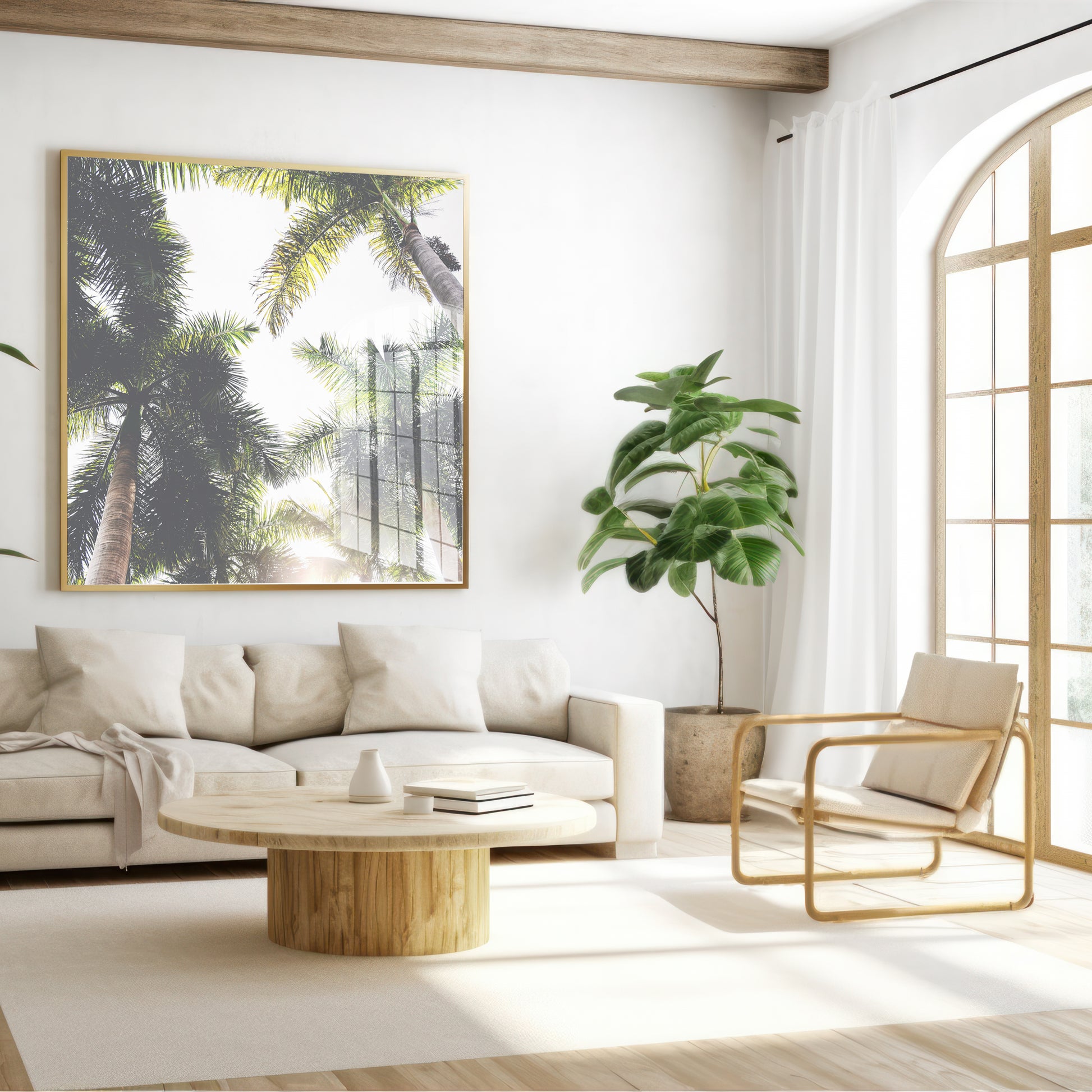 Palm Trees Print | Palm Trees Poster | 17 Mile