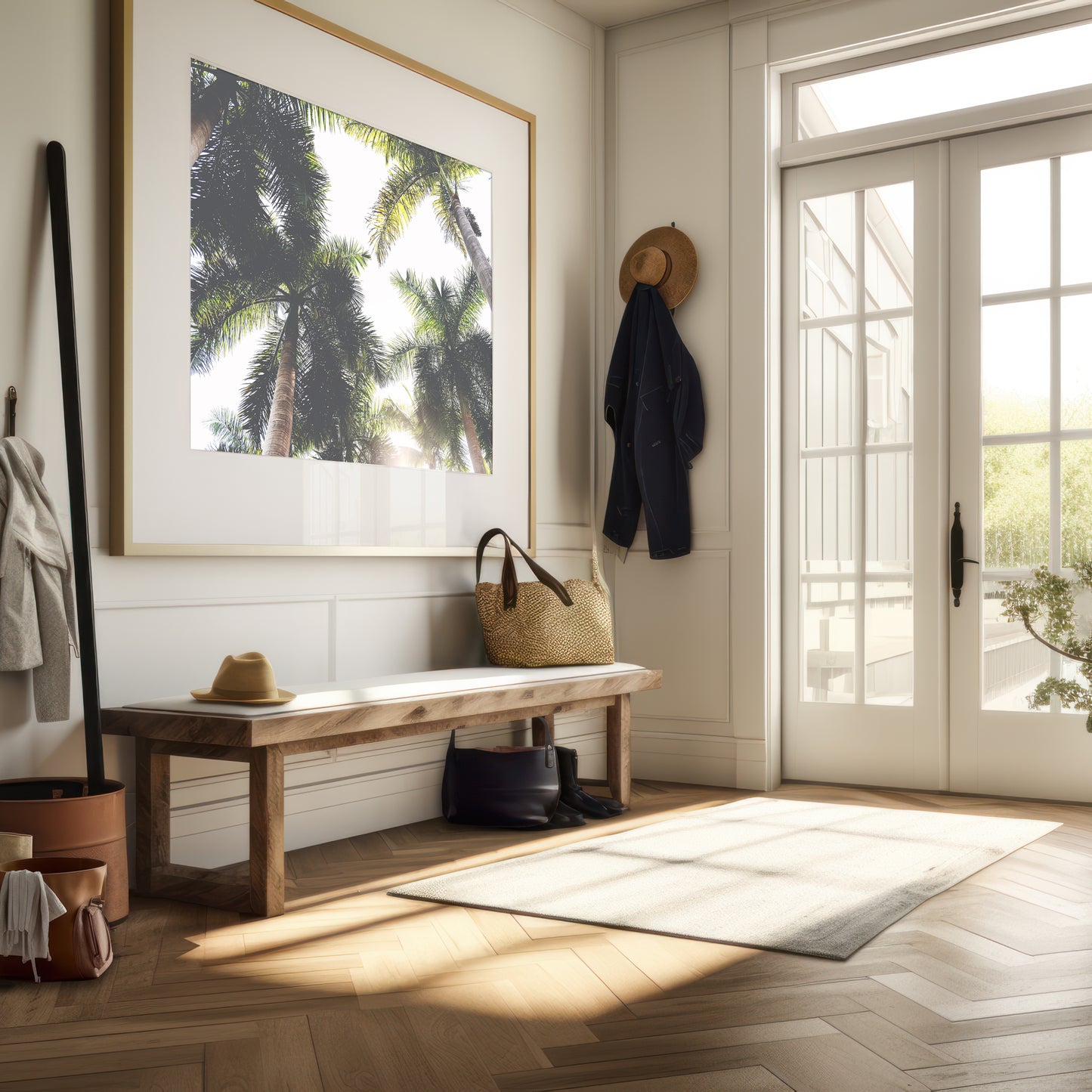 Palm Trees Print | Palm Trees Poster | 17 Mile