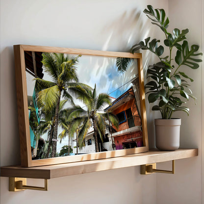 Sayulita Village Wall Art | Wall Decor Art | 17 Mile