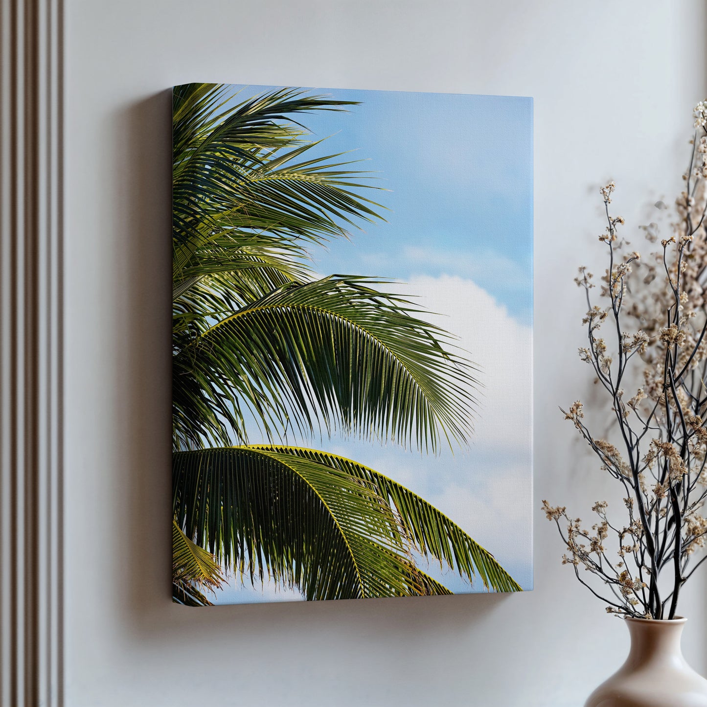 Palm Leaves Cancun Print