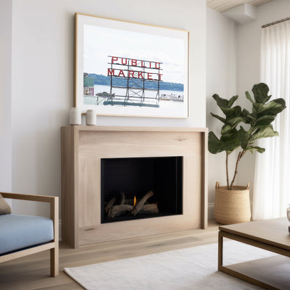 Pike Place Canvas | Public Market Sign Print | 17 Mile