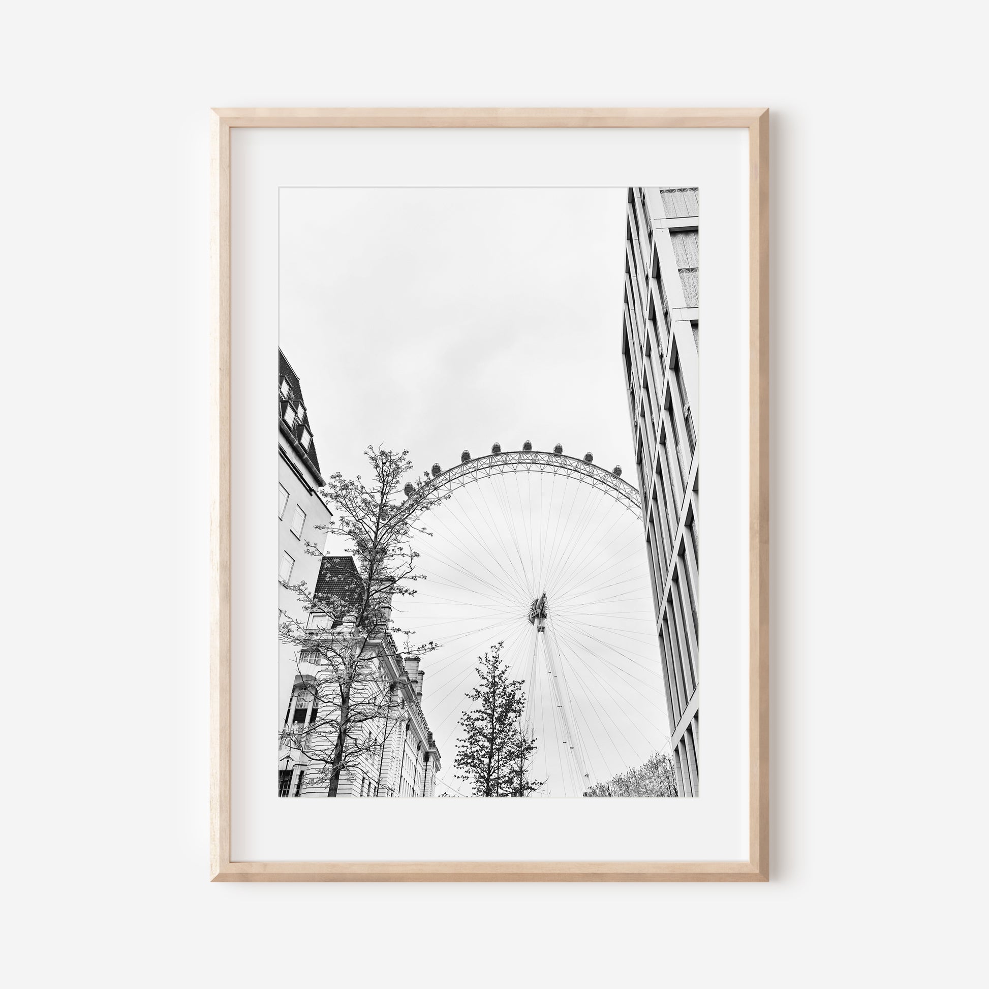 London Eye Canvas | London Ferris Wheel Art | 17 Mile