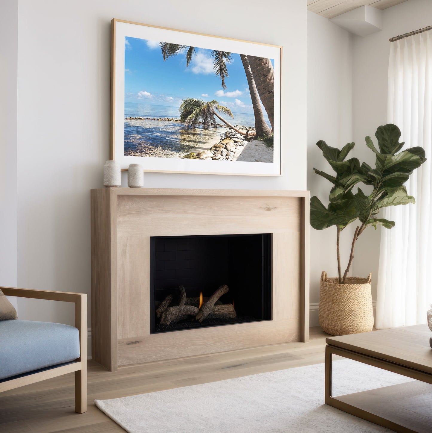Ocean View Canvas | Beach View Canvas | 17 Mile
