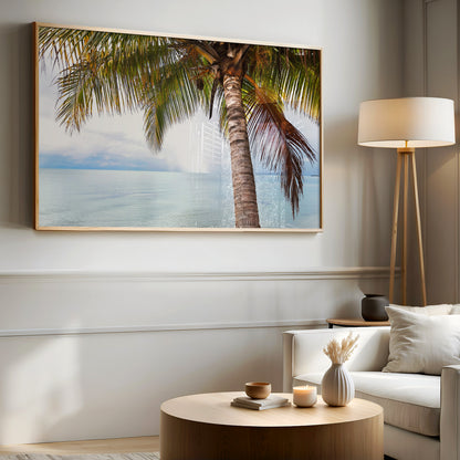 Palm Tree Wall Art | Palm Tree Canvas | 17 Mile