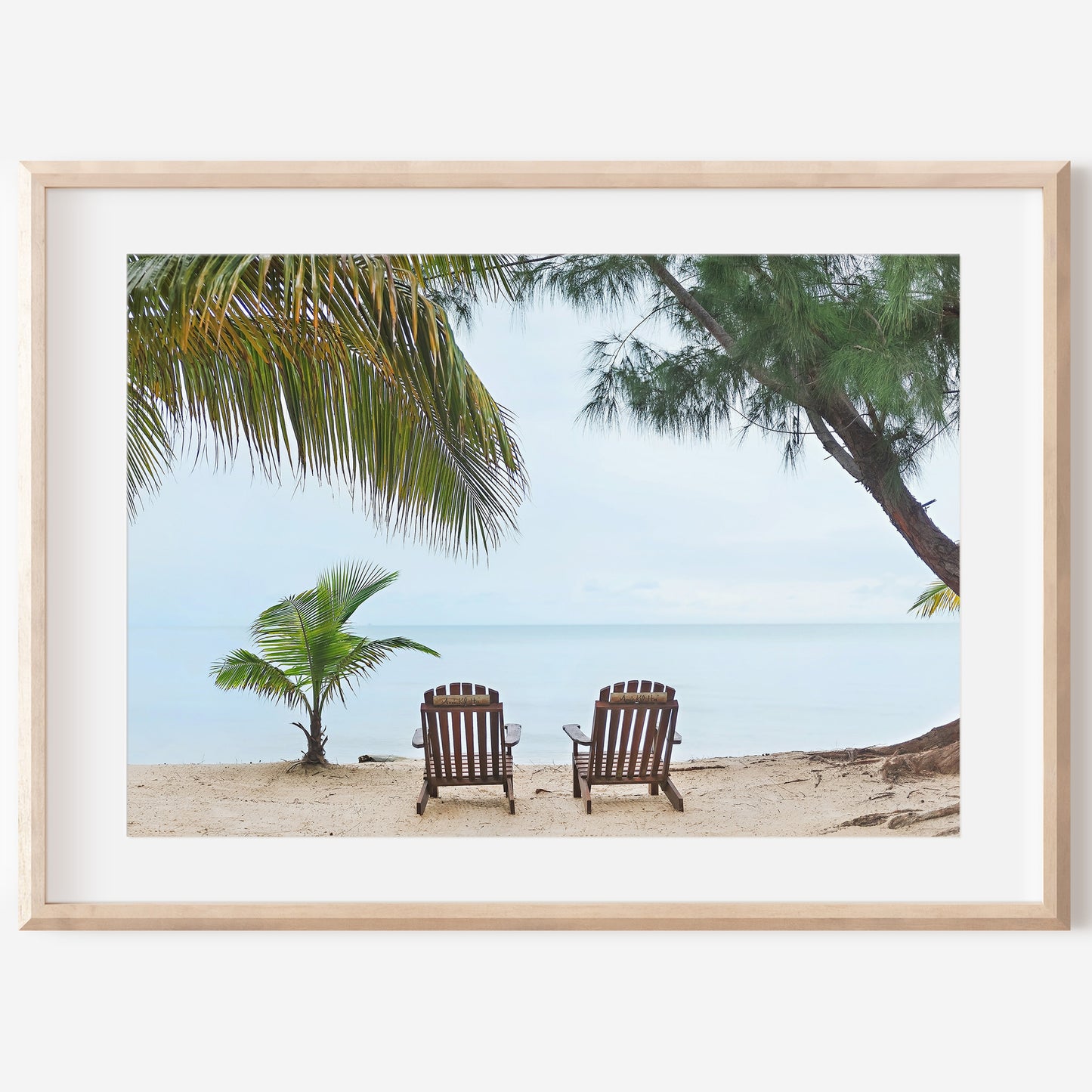 Caribbean Sea Canvas | Belize Ocean Print | 17 Mile