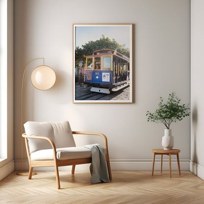 Trolley Car Print | Trolley Car Canvas | 17 Mile