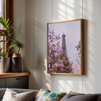 Spring Eiffel Tower Print