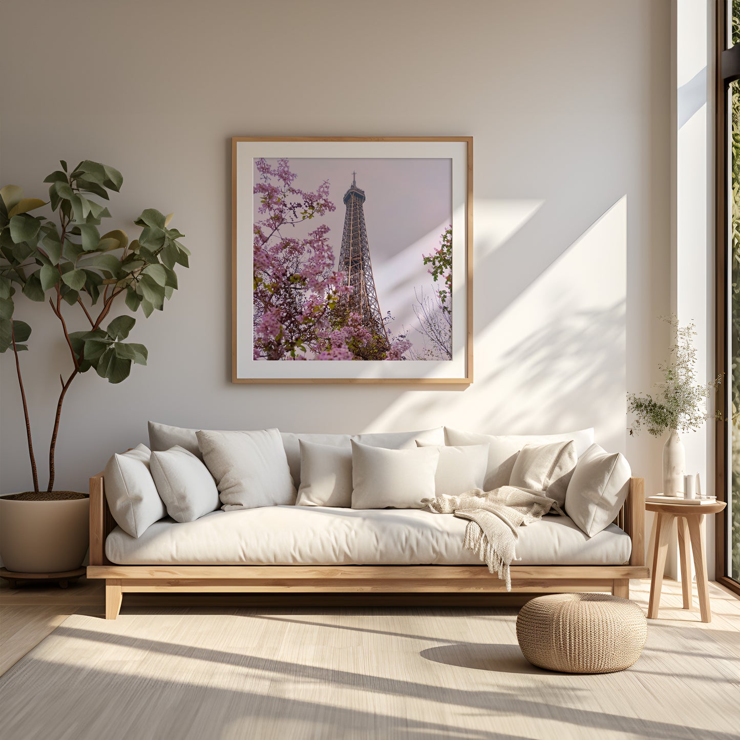 Spring Eiffel Tower Print
