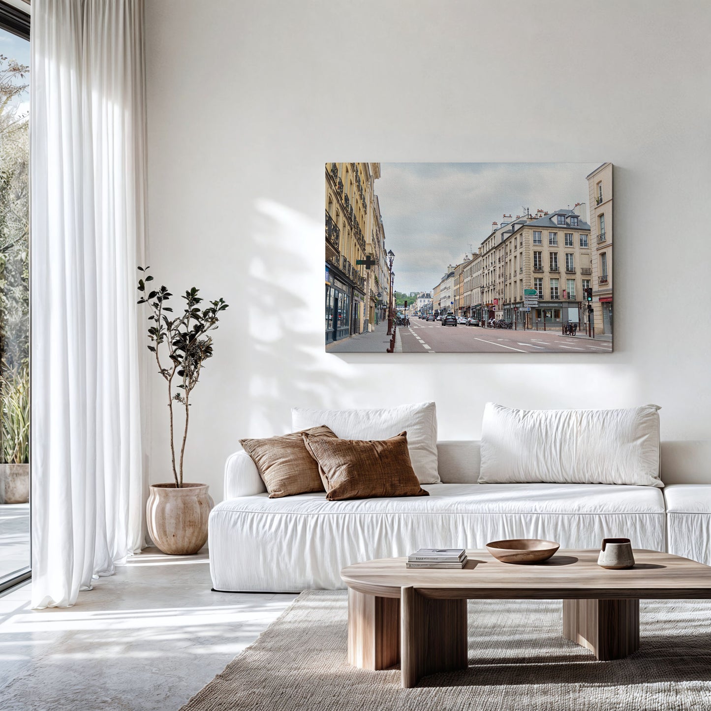 Paris City Streets Print