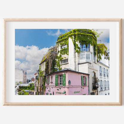 La Maison Rose Paris Print