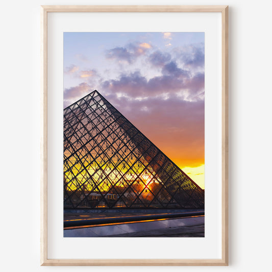 Louvre Museum Print
