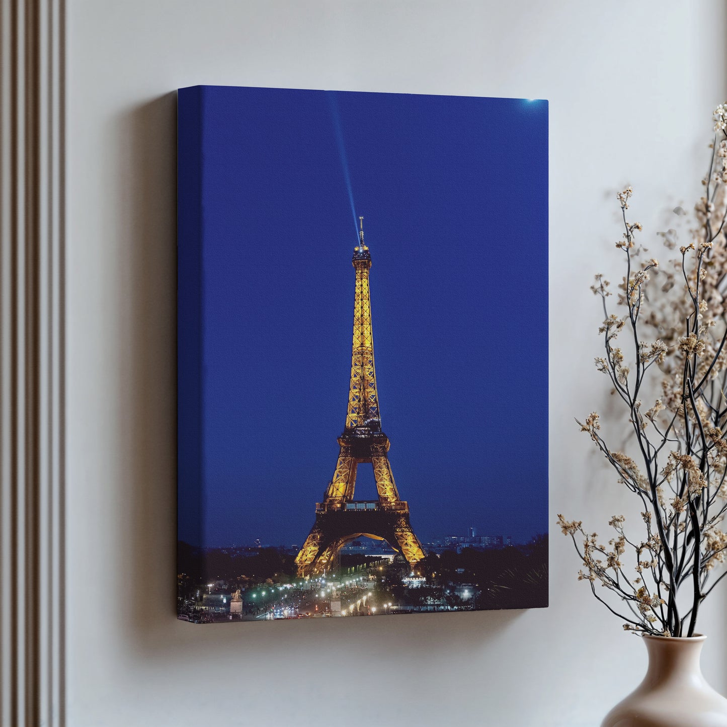 Eiffel Tower at Night Print