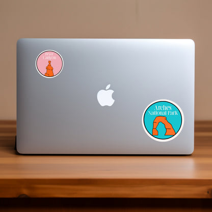 Arches Park Sticker | National Park Sticker | 17 Mile