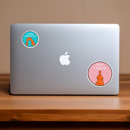 Bryce Canyon Sticker | National Park Vinyl Sticker | 17 Mile