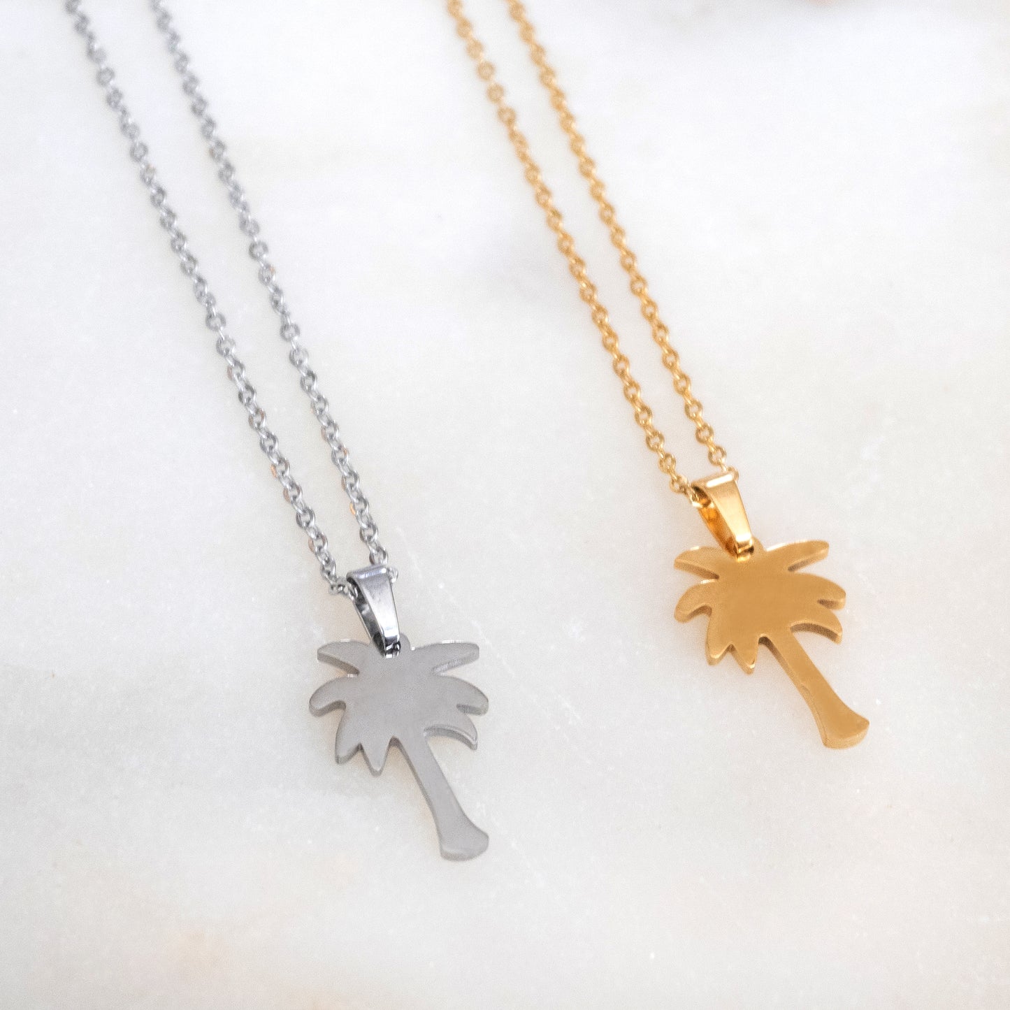 Palm Tree Necklace | Palm Tree Pendant | 17 Mile