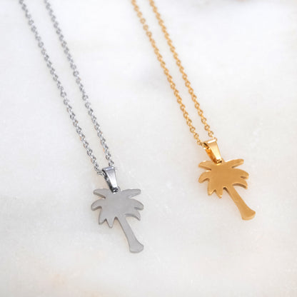 Palm Tree Necklace | Palm Tree Pendant | 17 Mile
