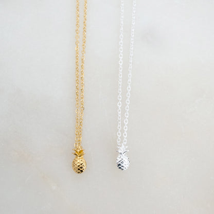 Women's Pineapple Necklace | Waterproof Necklace | 17 Mile