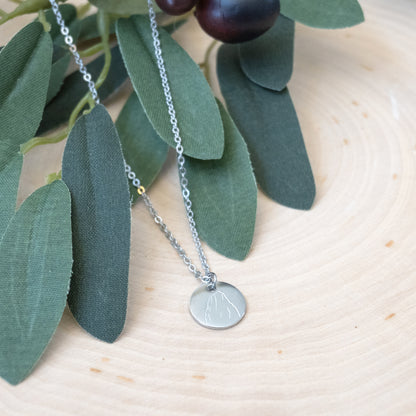 Angels Landing Necklace | Zion Necklace | 17 Mile