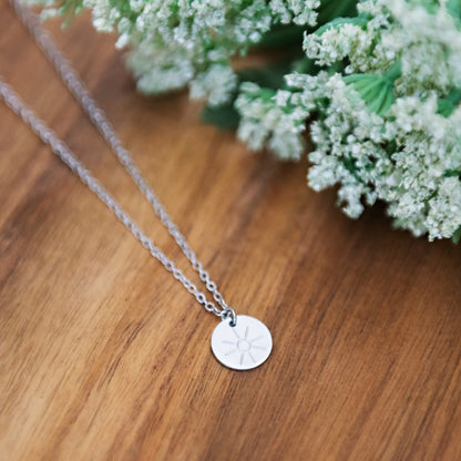 Sun Charm Necklace