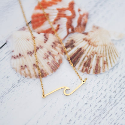 Bar Wave Necklace