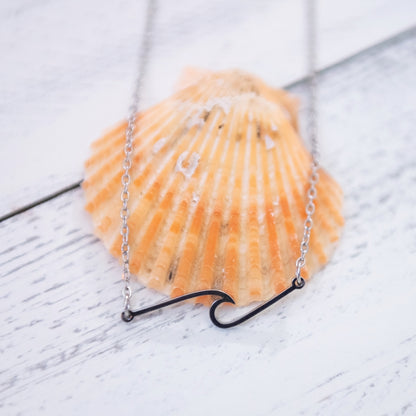 Bar Wave Necklace