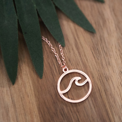 Round Wave Necklace