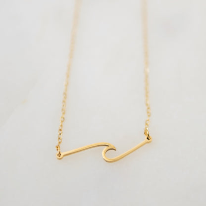 Bar Wave Necklace