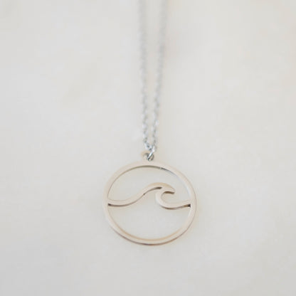 Round Wave Necklace