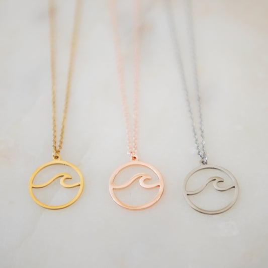 Round Wave Necklace