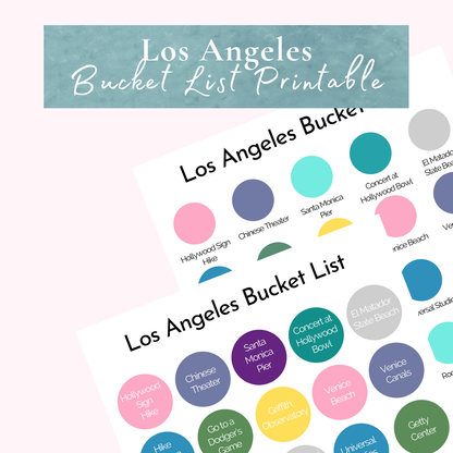 Los Angeles Bucket List