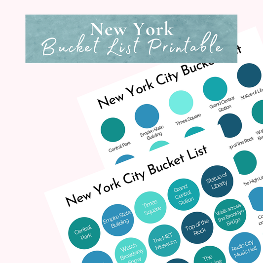 New York Bucket List